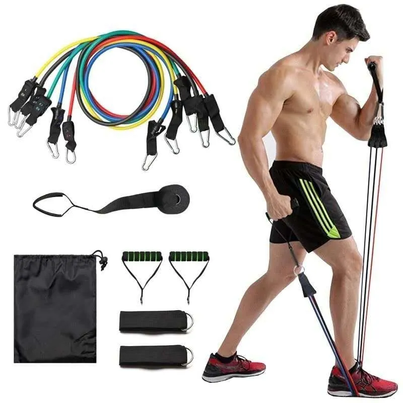 11 Pcs/set Resistance Gym Band