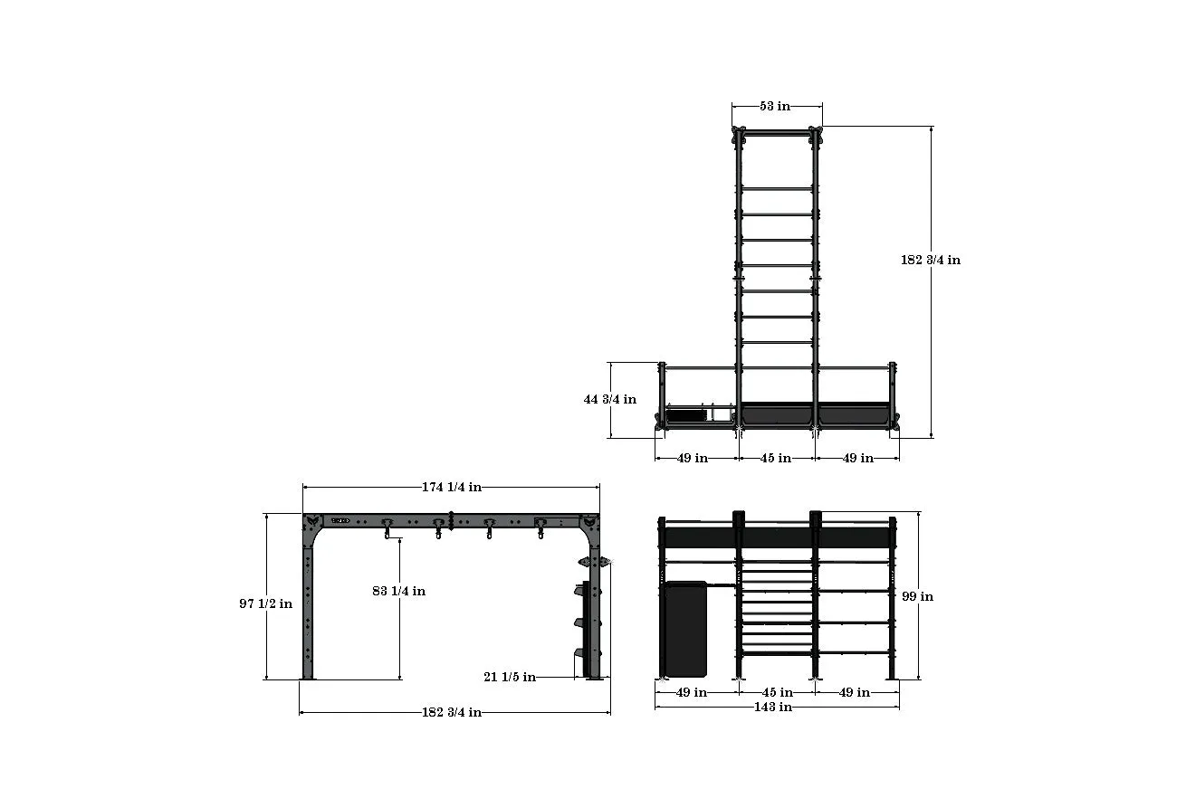 14' Bridge W/Storage