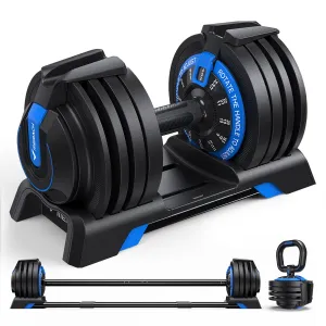 3 in 1  Adjustable Dumbbell Set