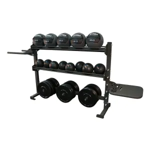 6 Foot Combination Storage/Dip/Plyo Rack