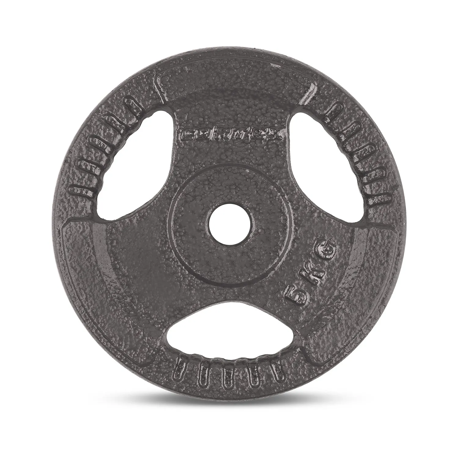 90kg Tri-Grip Cast Iron Weight Set with Bars and Collars