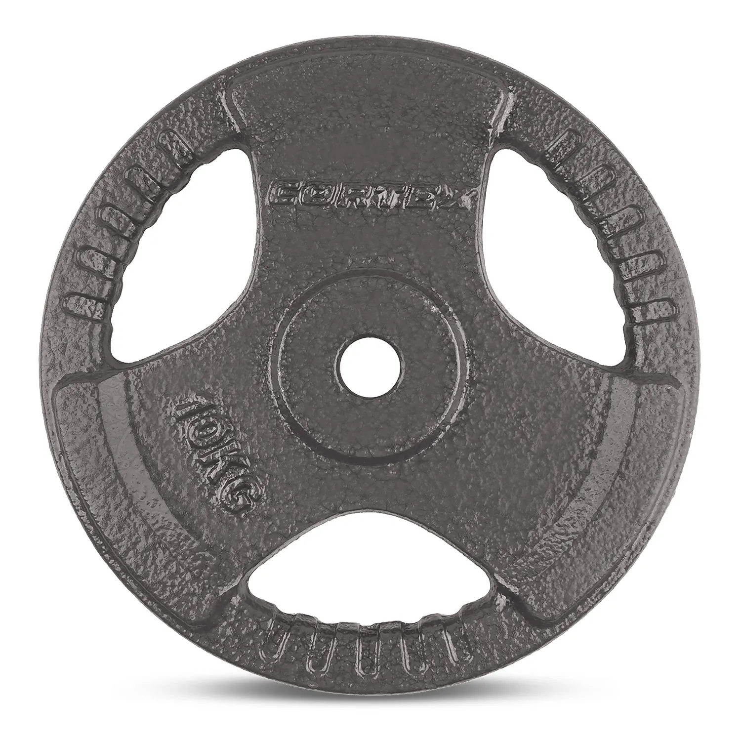 90kg Tri-Grip Cast Iron Weight Set with Bars and Collars