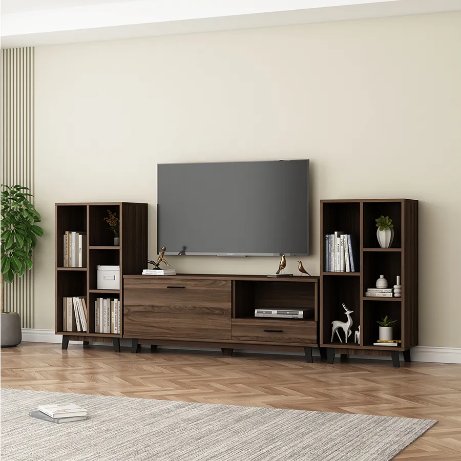 Aiden 120 cm Low TV Rack