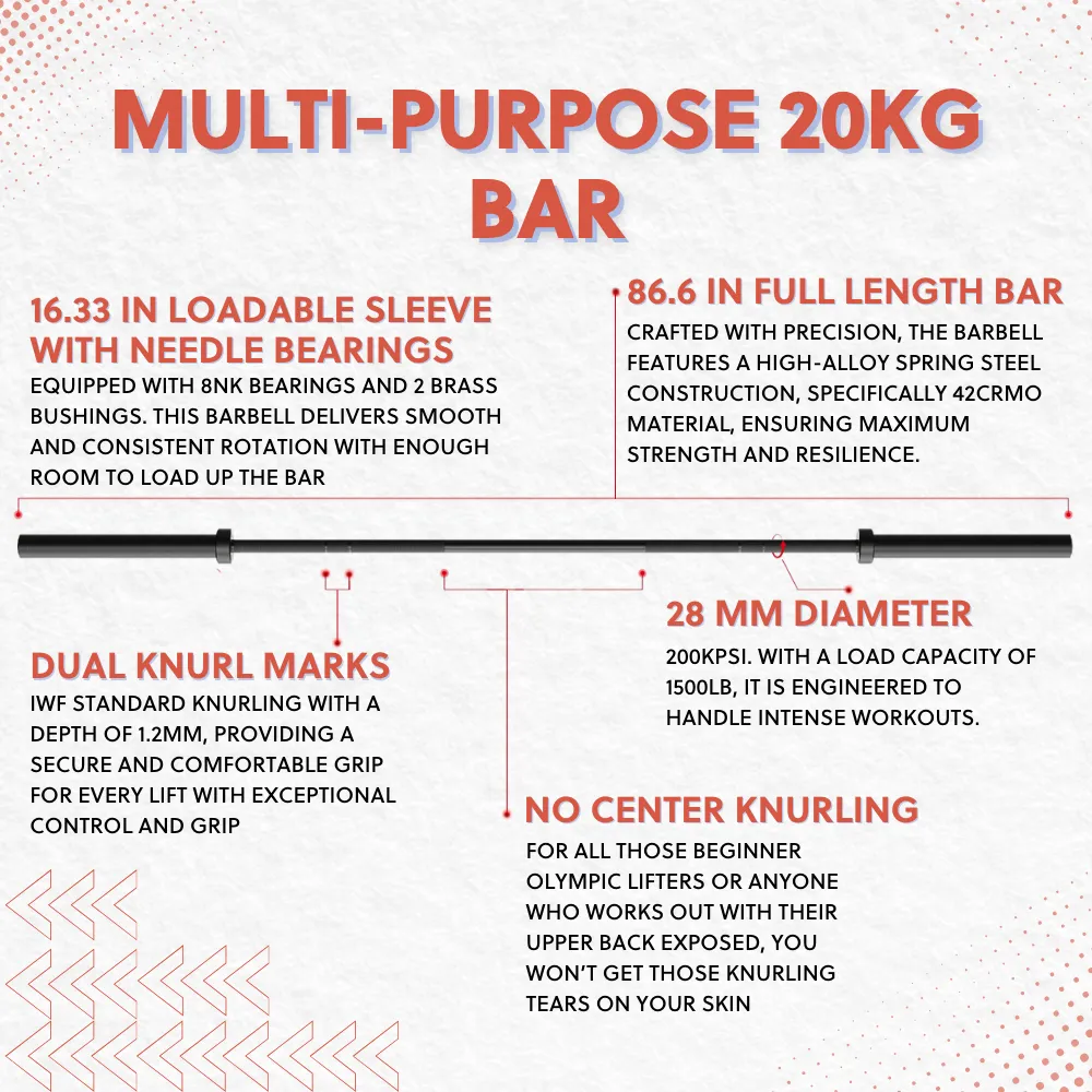 Barbell - 20 KG