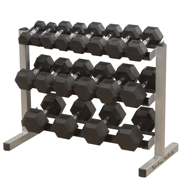 Body-Solid GDR363 40" Wide 3 Tier Dumbbell Rack