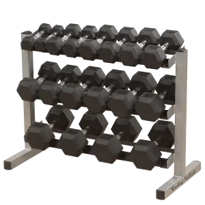 Body-Solid GDR363 40" Wide 3 Tier Dumbbell Rack