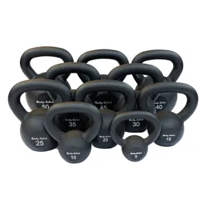 Body-Solid Powder Coated Iron Kettlebells KBR