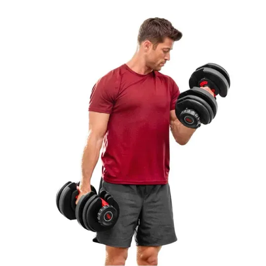 Bowflex 552 SelectTech Adjustable Dumbbells - Pair (5 LB - 52 LB)