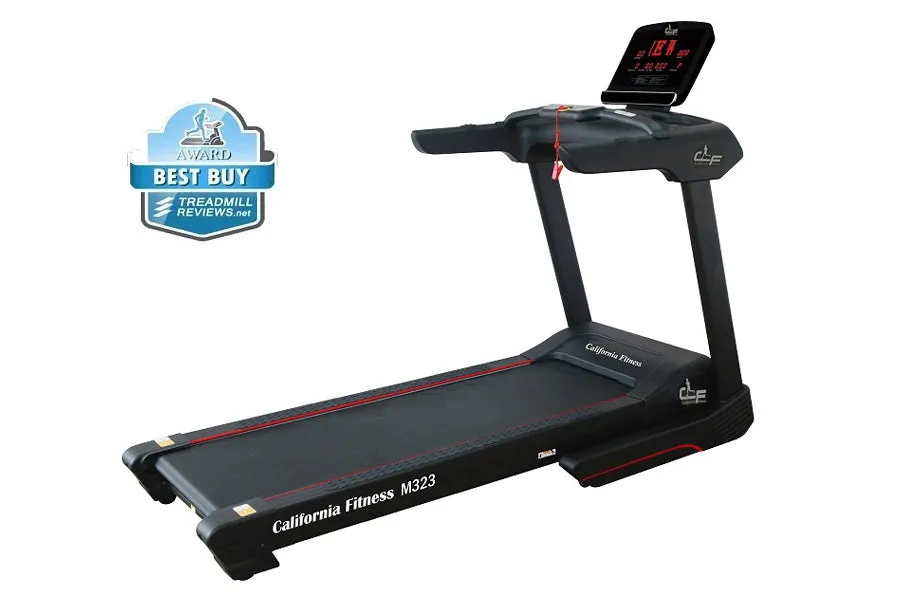 California Fitness Malibu 323T Folding Treadmill w/ TouchScreen (DEMO)   ***SOLD***