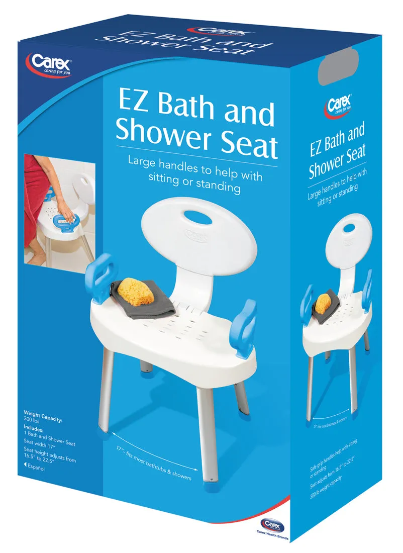 Carex E-Z Bath and Shower Seat with Handles