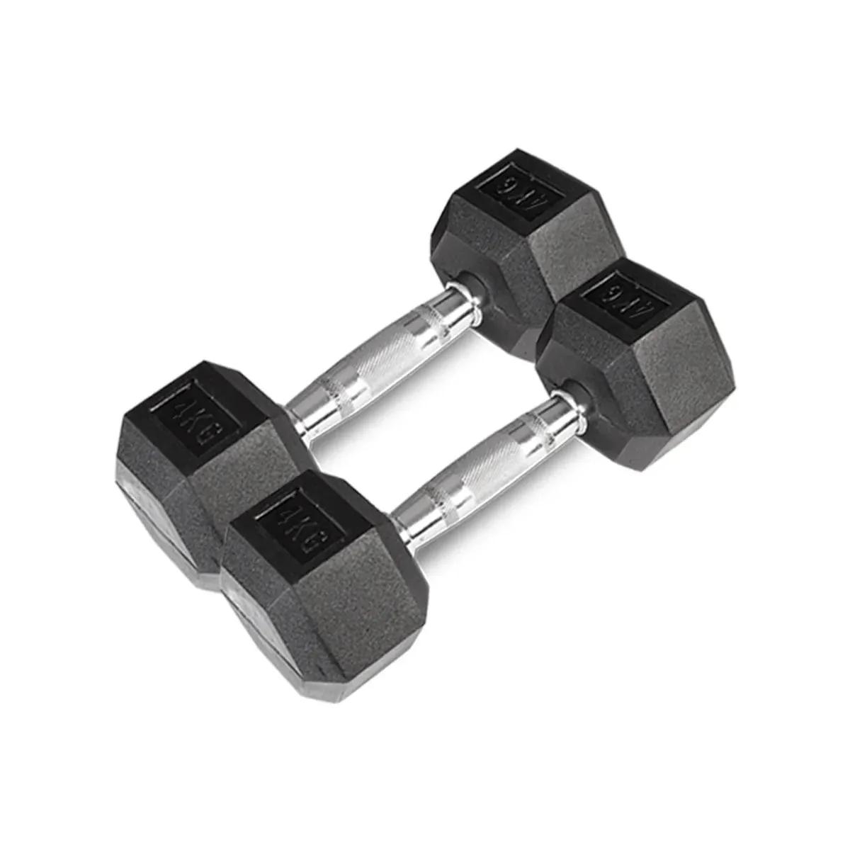 Class A Hex Dumbbell Set, 4kg - 10kg Set (4 Pairs) & Stand