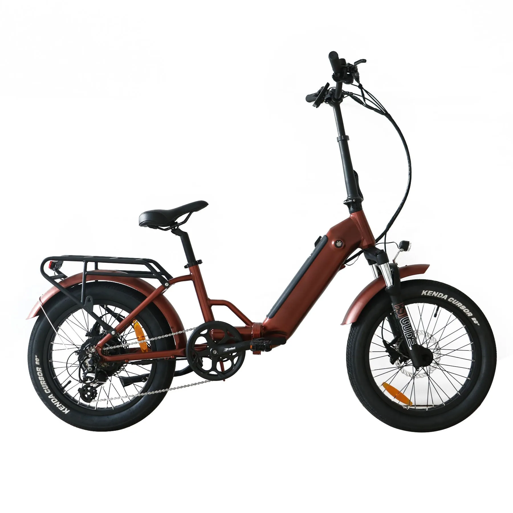 Coastal Cruiser 48V 750w Fat Tire Folding Step Thru Electric Bike