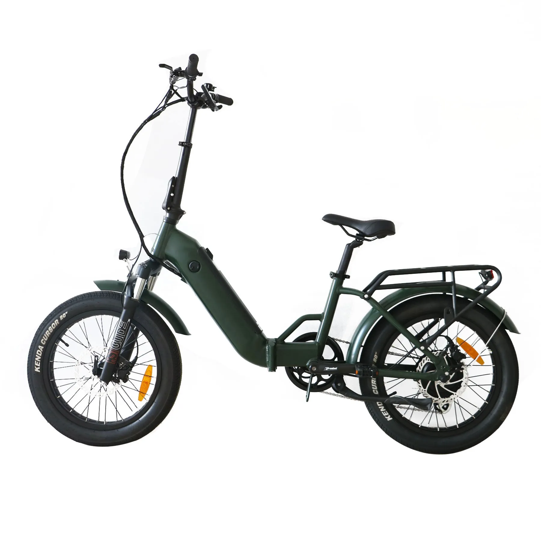 Coastal Cruiser 48V 750w Fat Tire Folding Step Thru Electric Bike