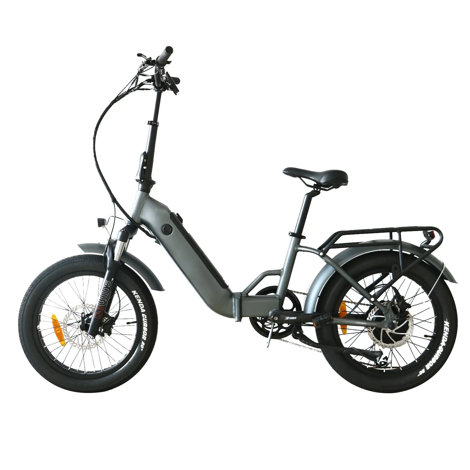 Coastal Cruiser 48V 750w Fat Tire Folding Step Thru Electric Bike