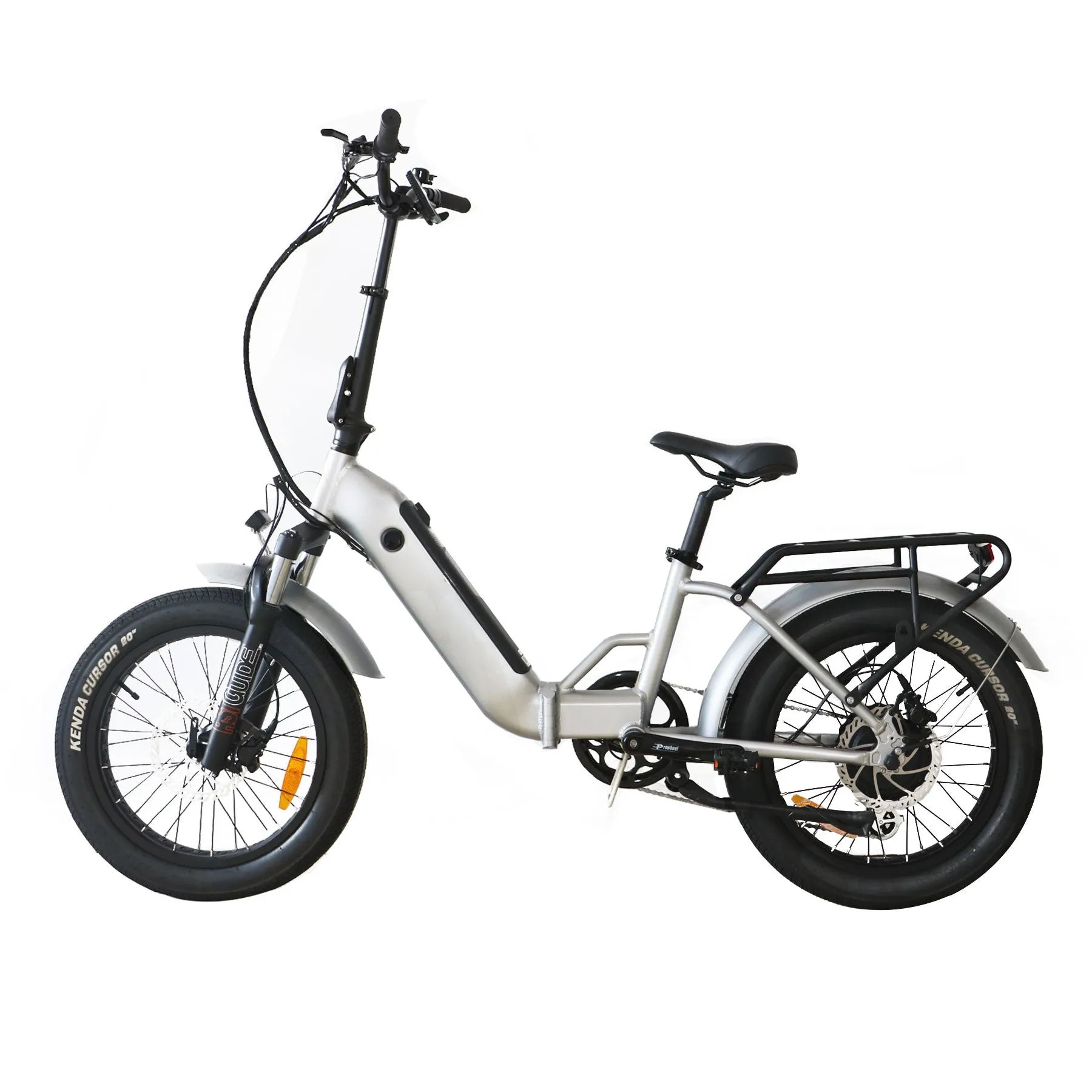 Coastal Cruiser 48V 750w Fat Tire Folding Step Thru Electric Bike