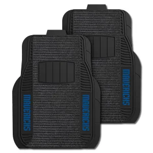 Dallas Mavericks 2 Piece Deluxe Car Mat Set