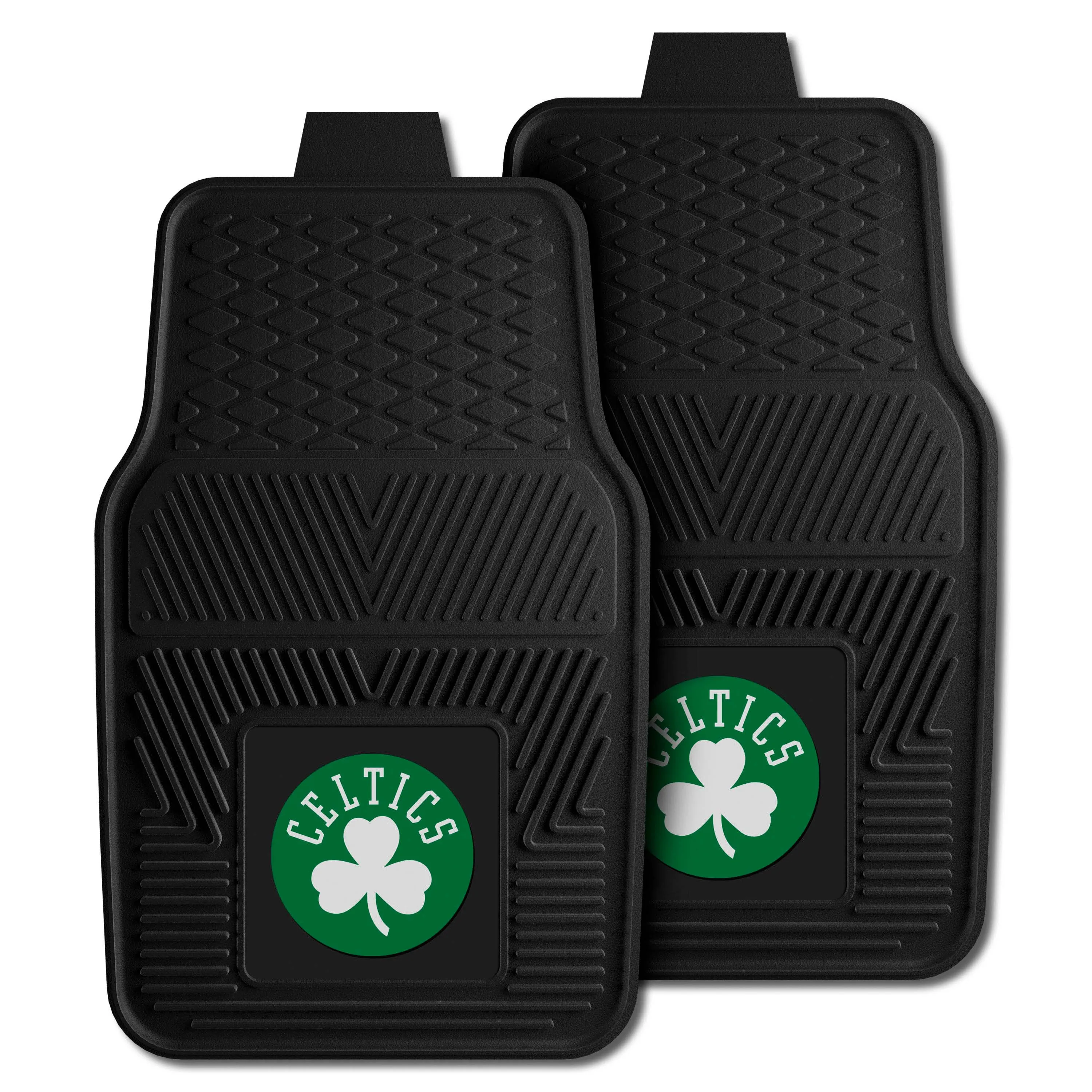 Fanmats Boston Celtics 2pc Vinyl Car Mat Set