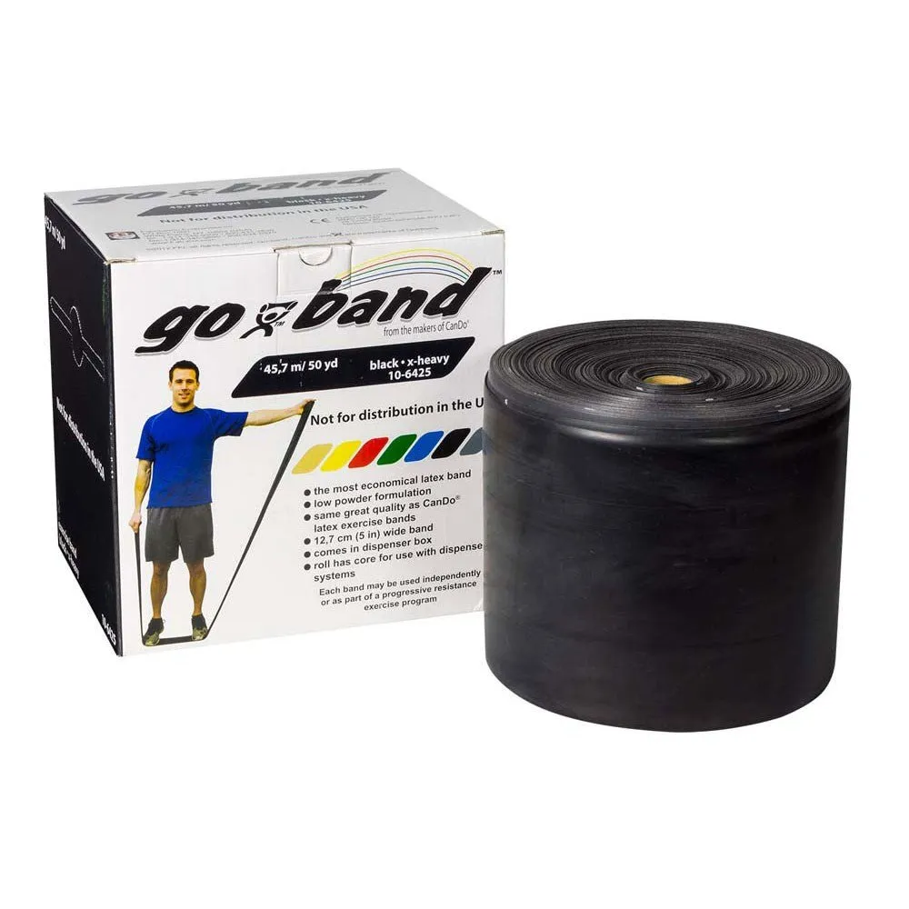 Go Band Resistance Exercise Bands Comparable to Cando® Band Quality