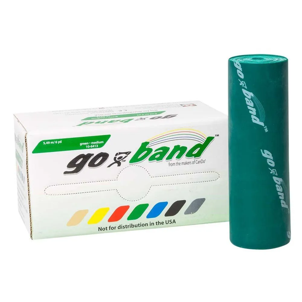 Go Band Resistance Exercise Bands Comparable to Cando® Band Quality