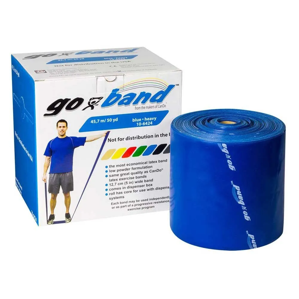 Go Band Resistance Exercise Bands Comparable to Cando® Band Quality