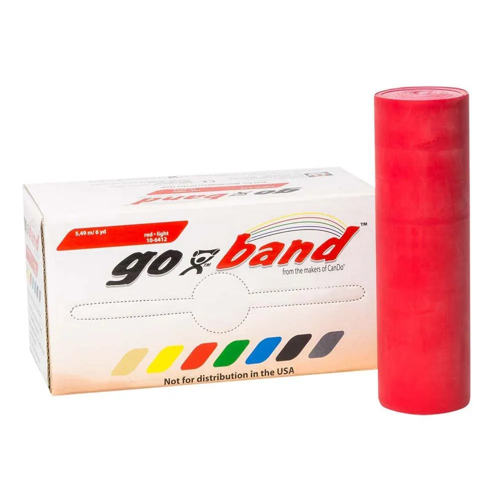 Go Band Resistance Exercise Bands Comparable to Cando® Band Quality