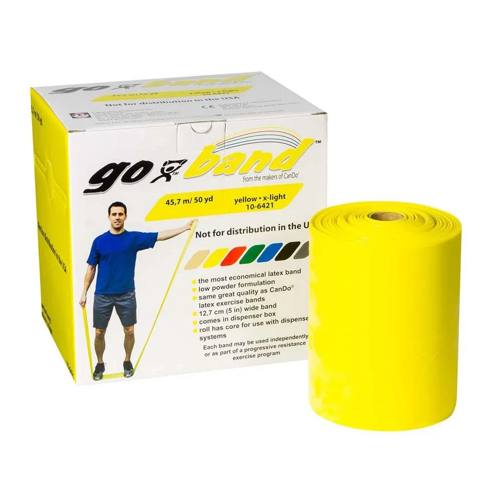 Go Band Resistance Exercise Bands Comparable to Cando® Band Quality