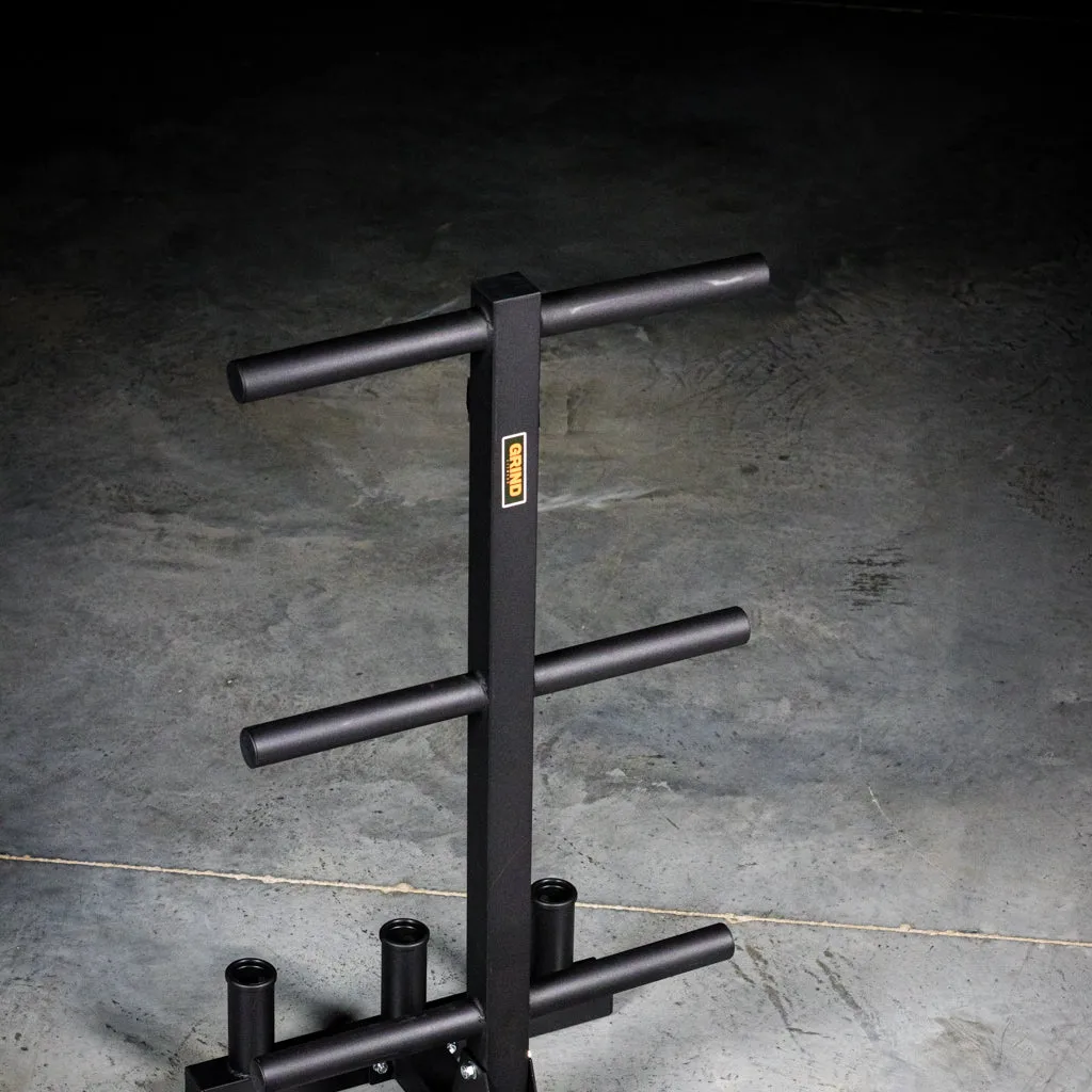 GRIND Bumper Plate & Bar Storage