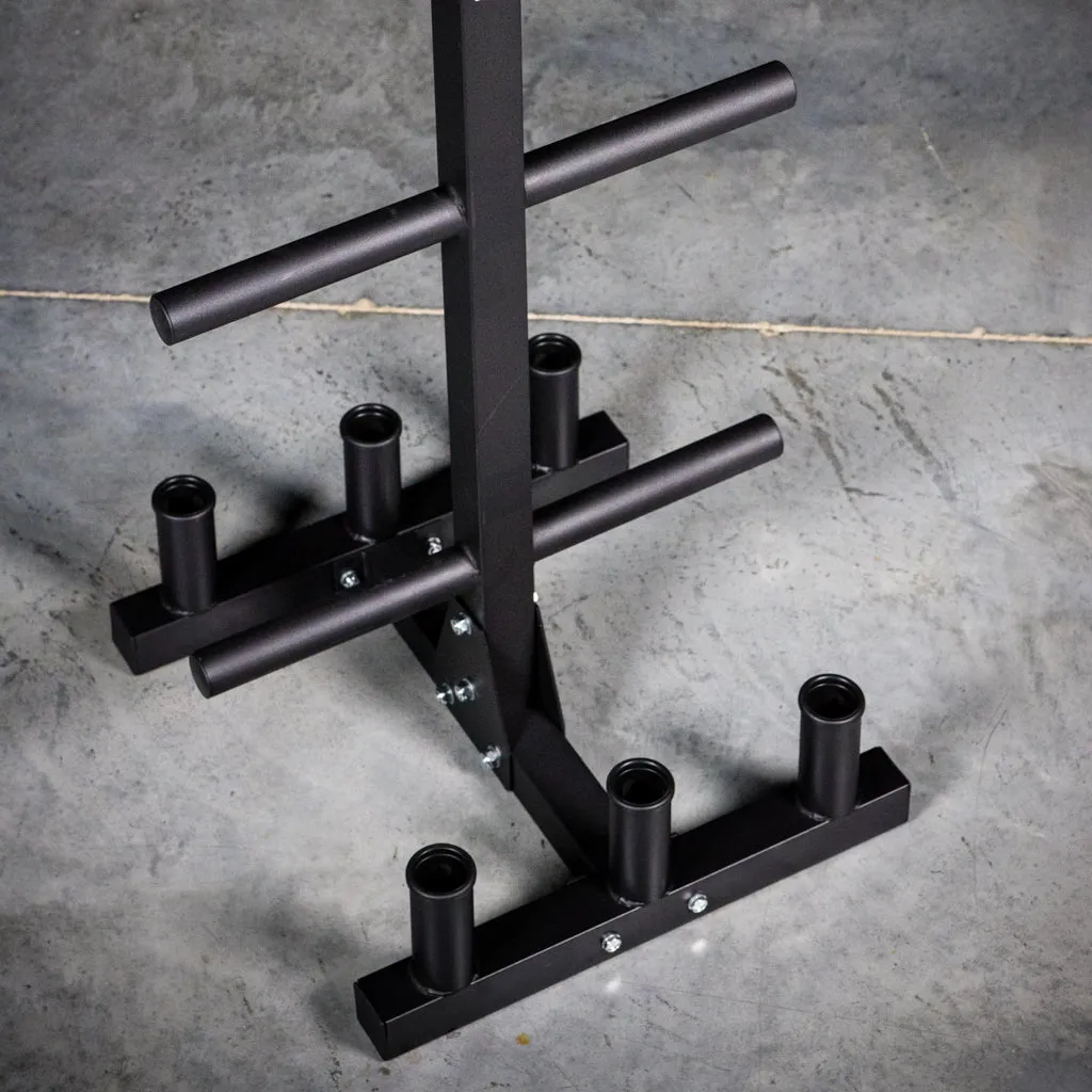 GRIND Bumper Plate & Bar Storage