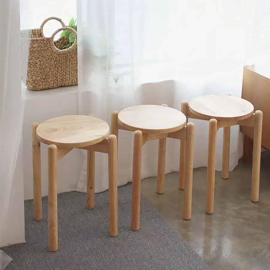 Hana Wooden Stool