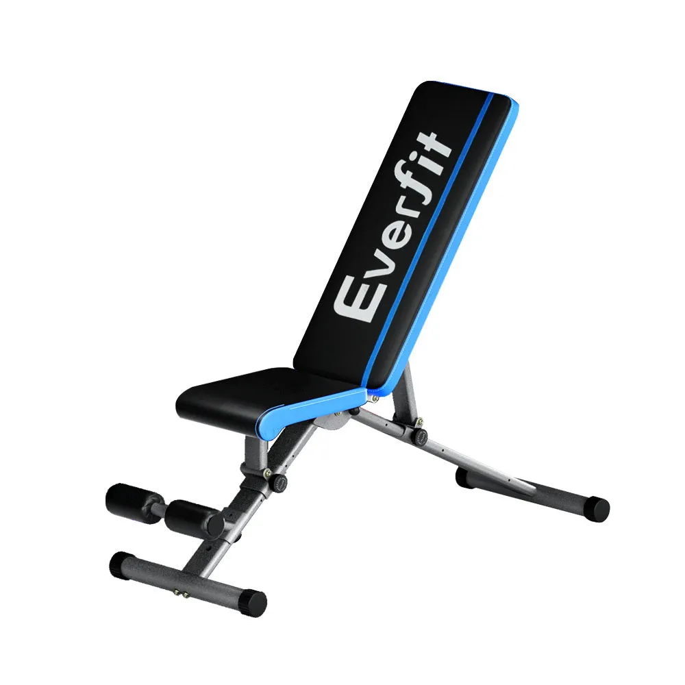 Heavy Duty Adjustable FID Weight Bench, 330kg Capacity - Everfit