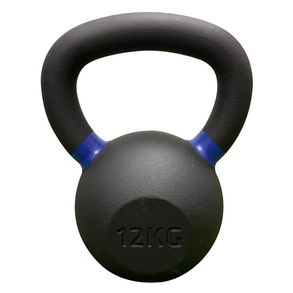 Hit Fitness Intermediate Cast Iron Kettlebell Set | 8kg, 10kg and 12kg