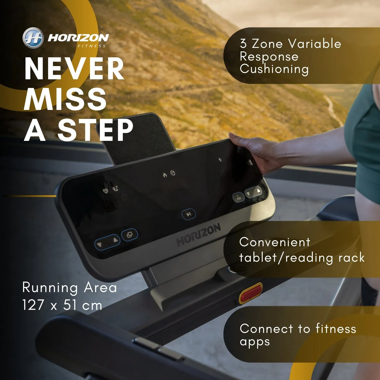 Horizon Evolve 3.0 @Zone Treadmill