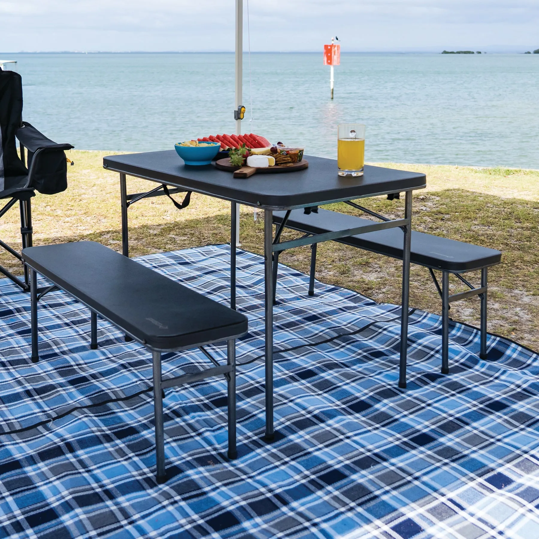 Ironside Picnic Table and Bench Set