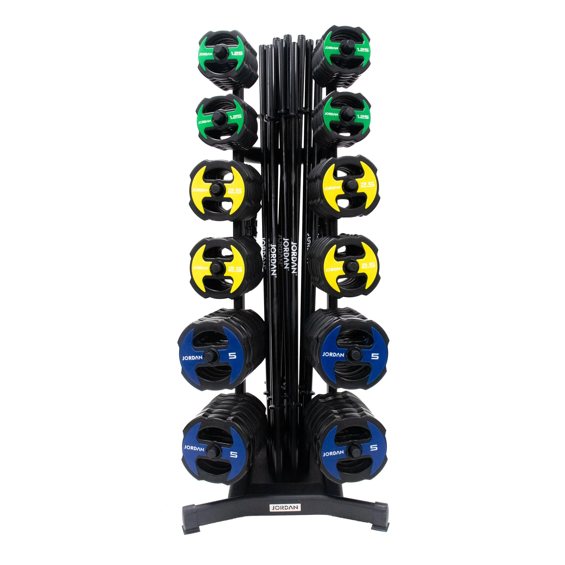 JORDAN Studio Barbell Racks (Holds 12 Sets/30 Sets)