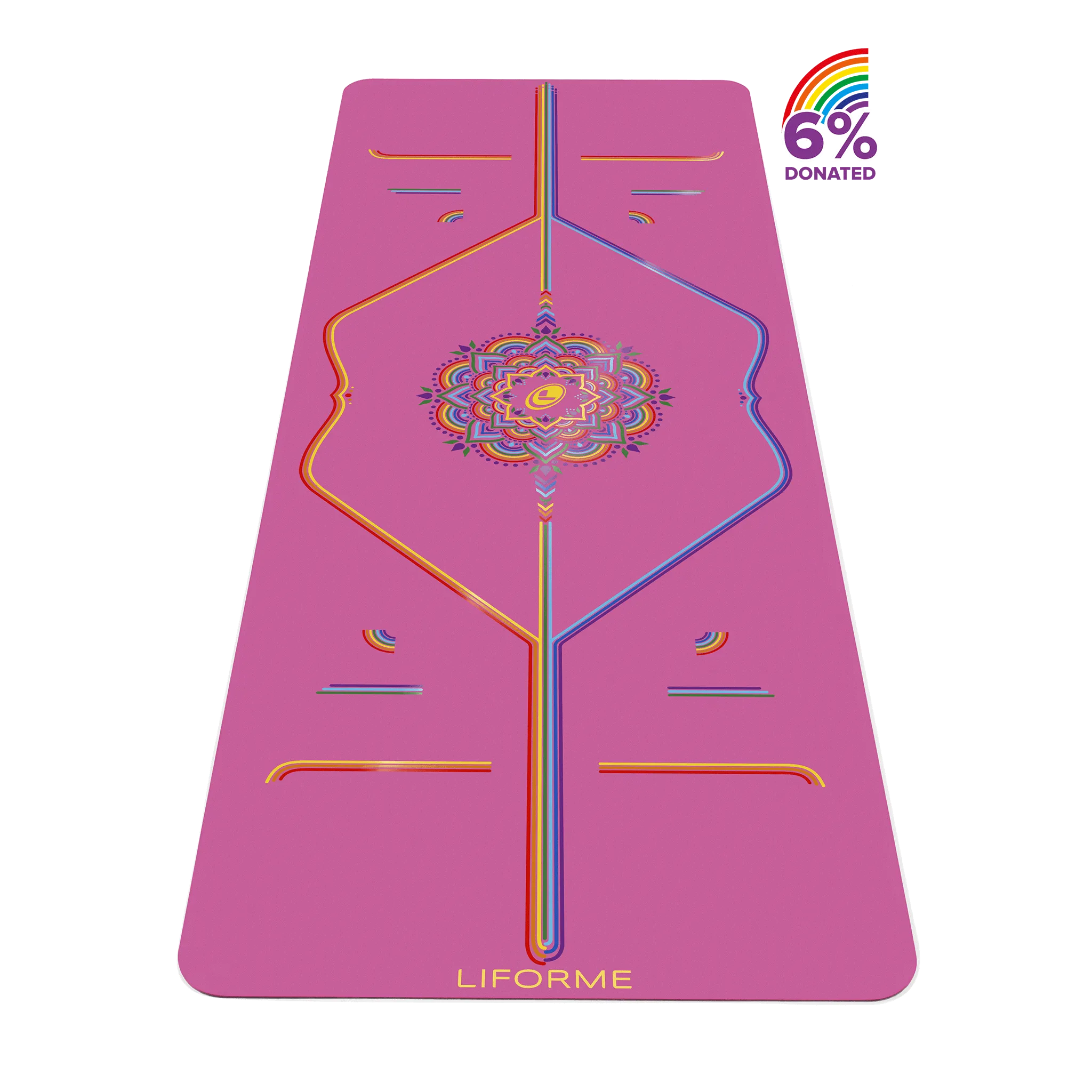 Liforme Rainbow Yoga Mat