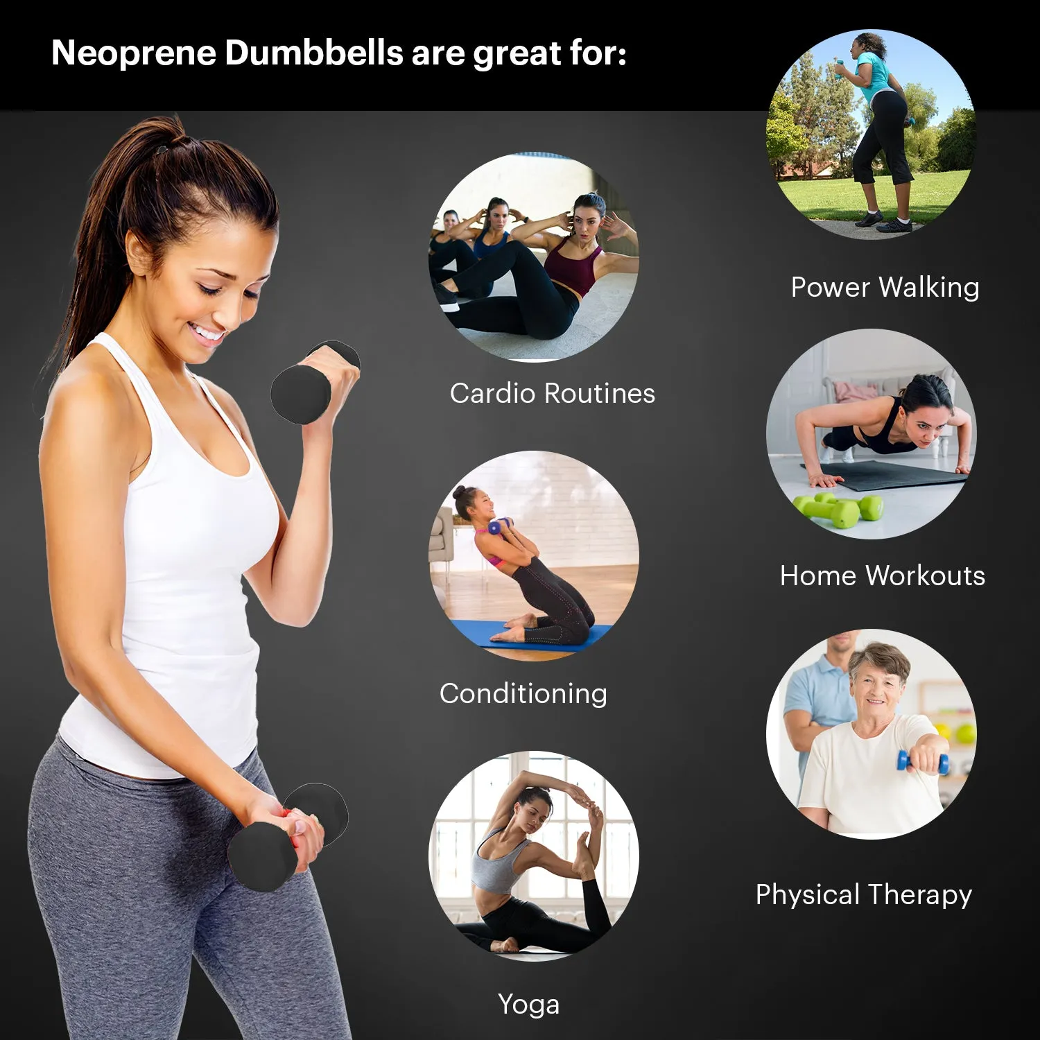 Neoprene Dumbbells