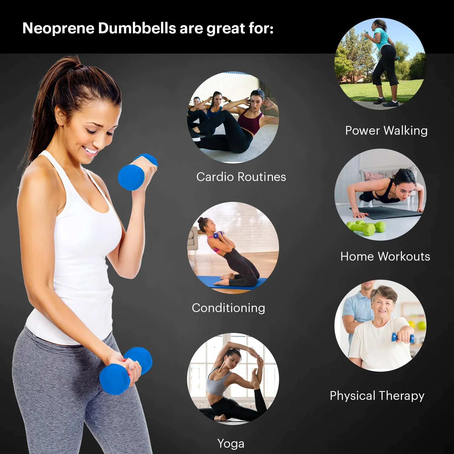 Neoprene Dumbbells