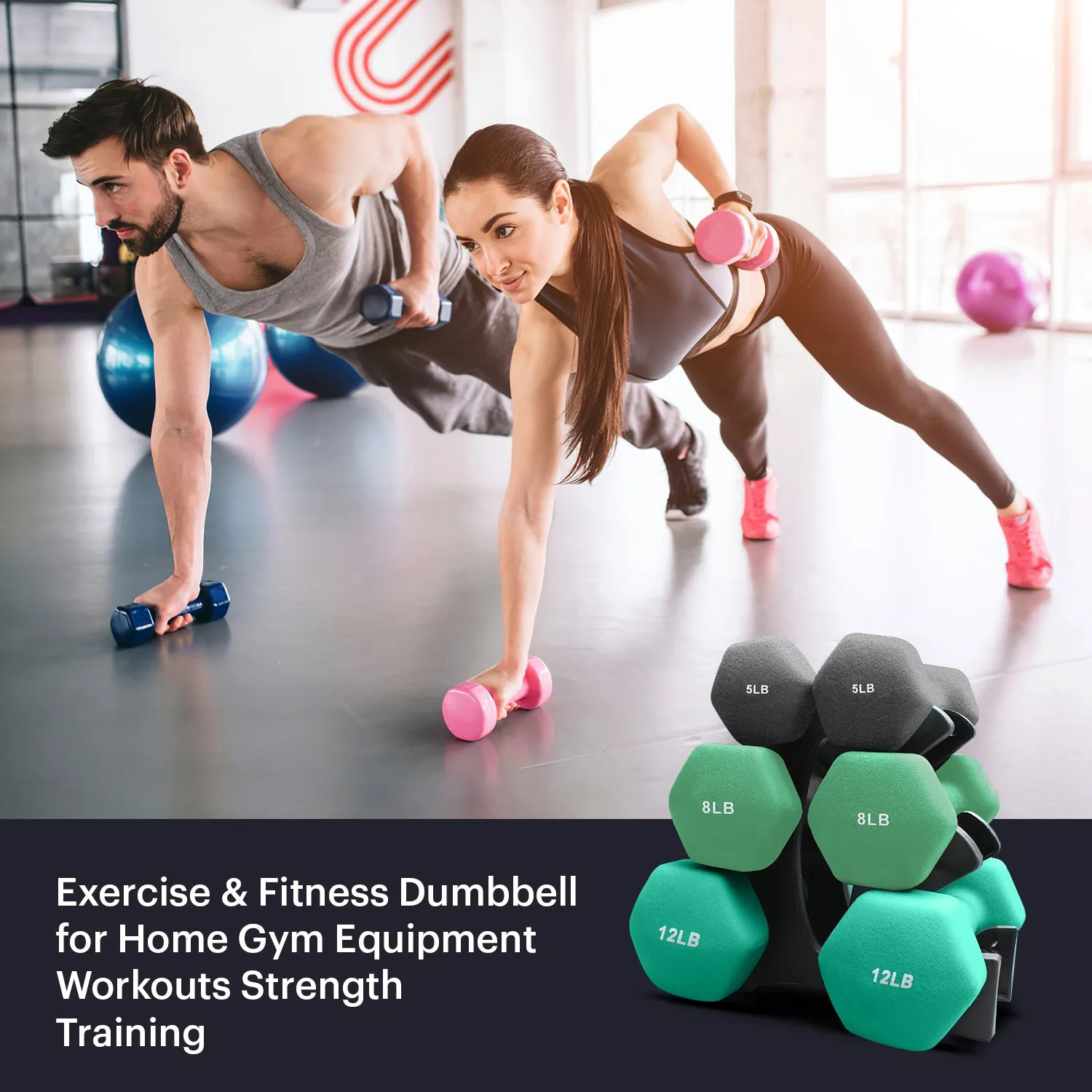 Neoprene Dumbbells