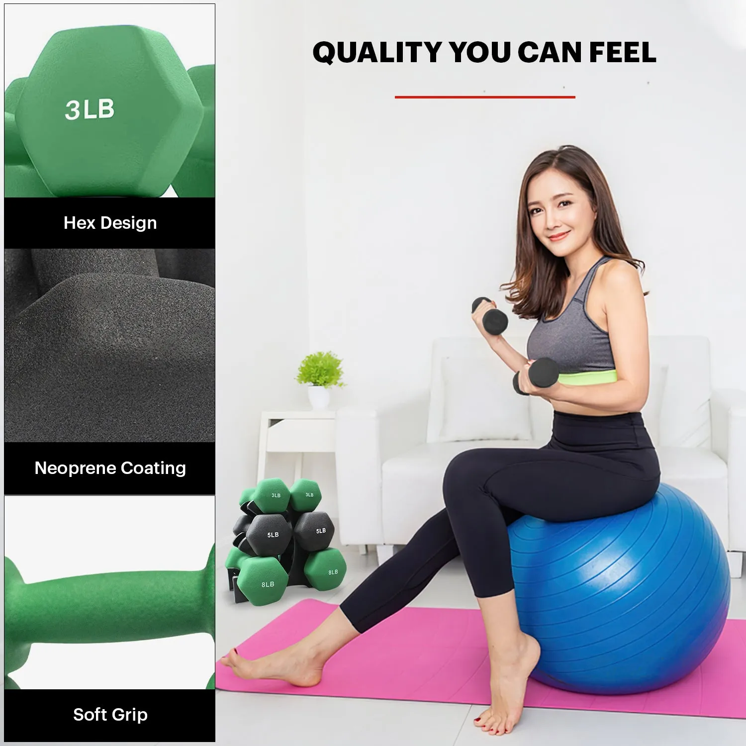 Neoprene Dumbbells