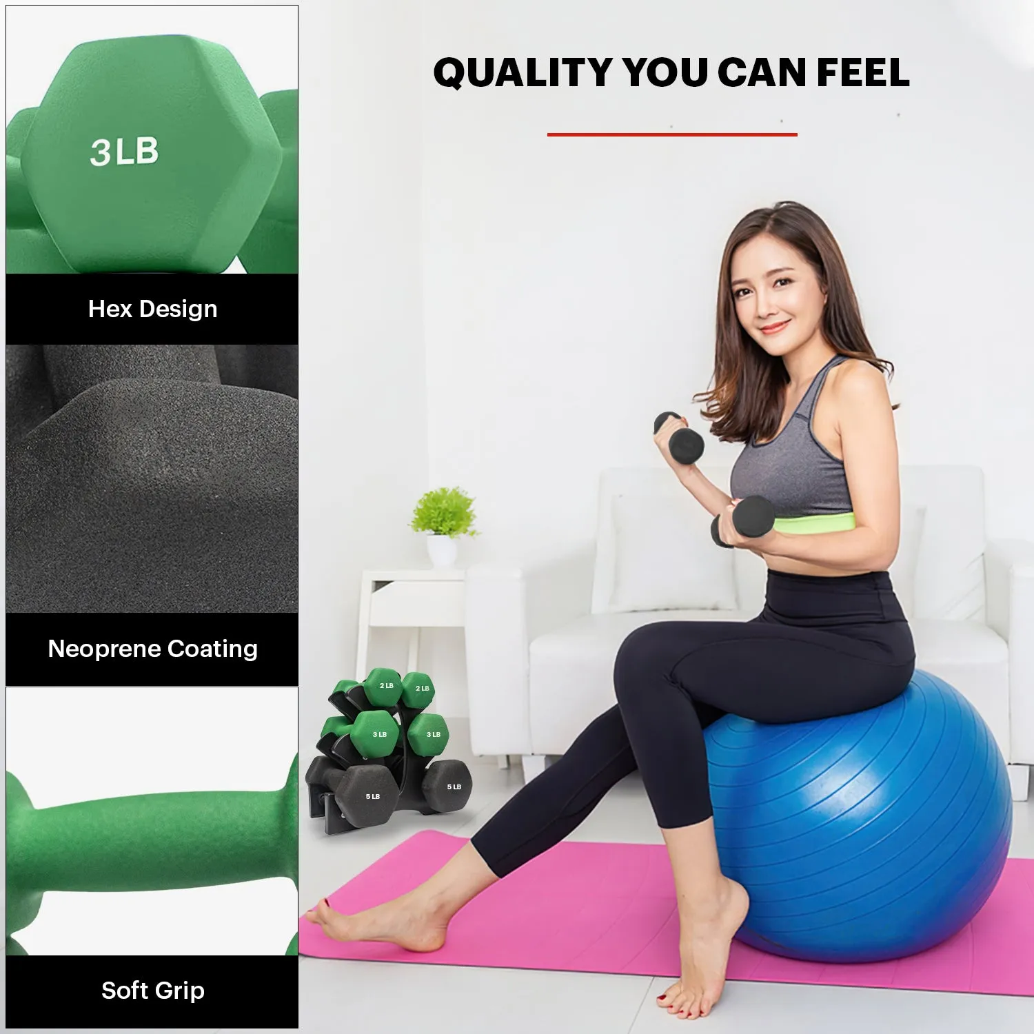 Neoprene Dumbbells