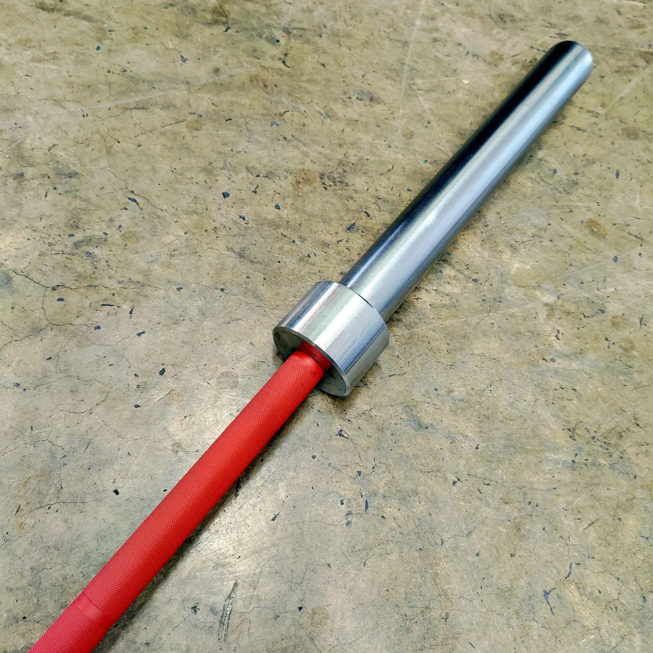 NEW Red Cerakote Barbell, Contender Series, 20kg/45lb (Blem) Made in USA