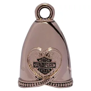 ROSE GOLD HEART RIDE BELL