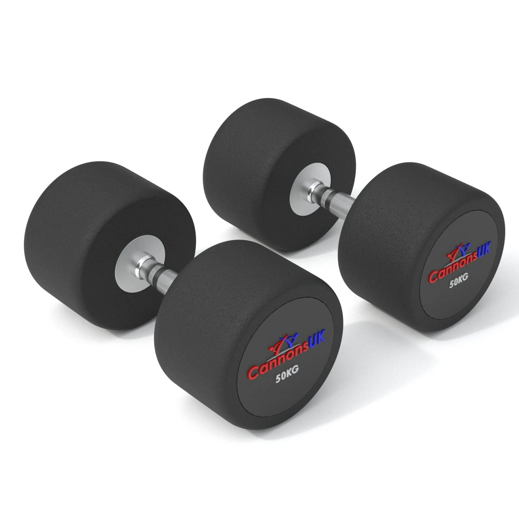 Rubber Dumbbells 2.5kg to 50kg