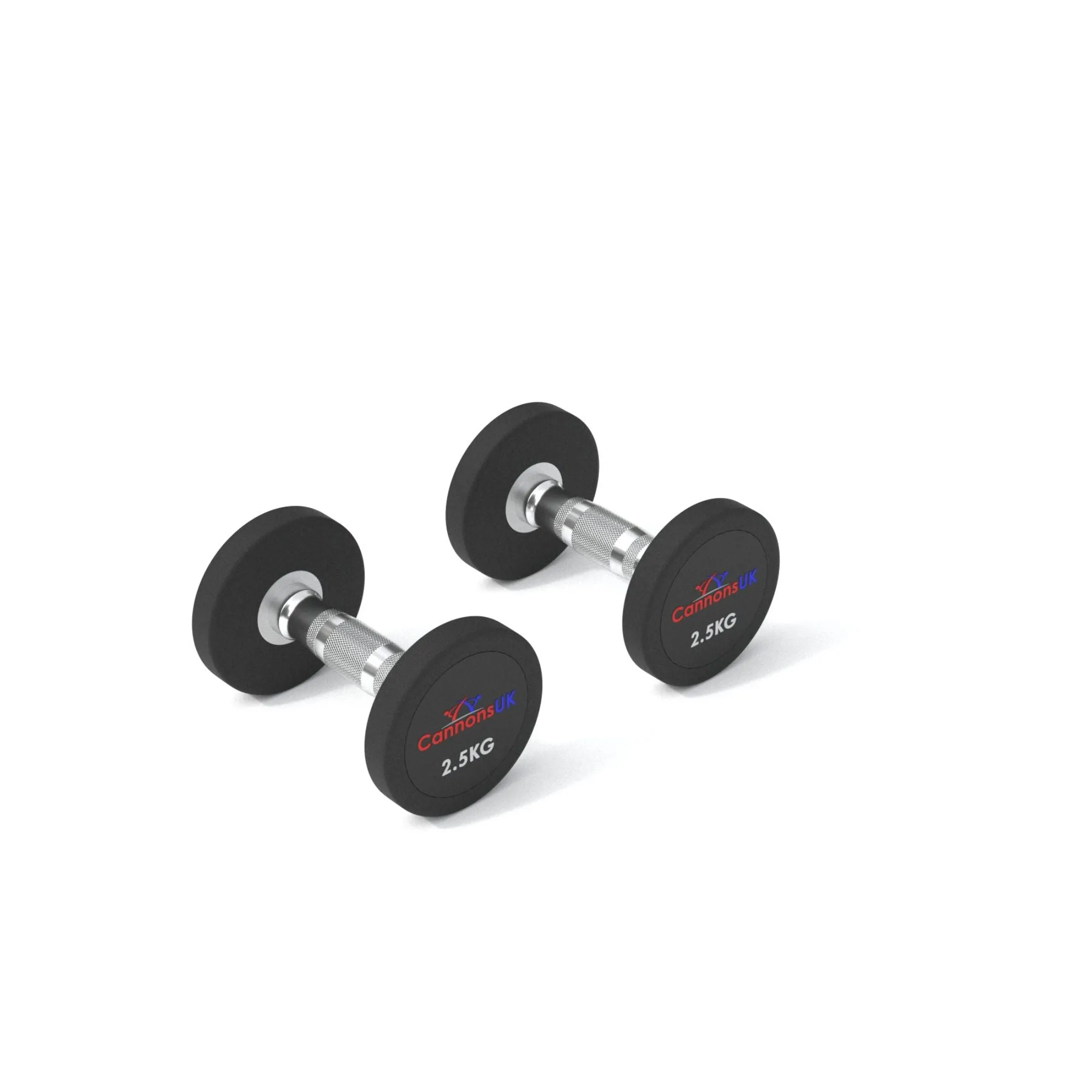 Rubber Dumbbells 2.5kg to 50kg