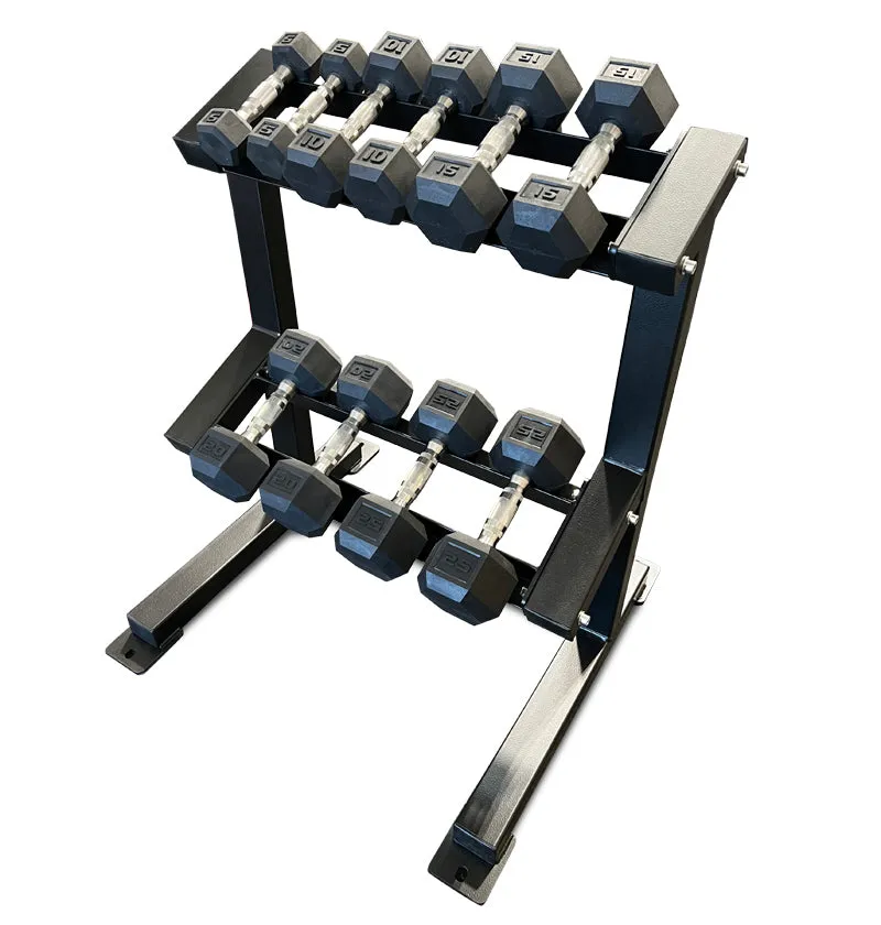 Rubber Hex Dumbbells (Pairs) $1.19/lb