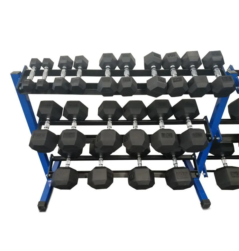 Rubber Hex Dumbbells (Pairs) $1.19/lb