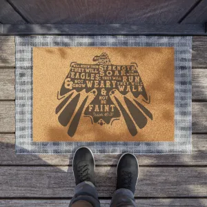 Soar with Eagles Doormat