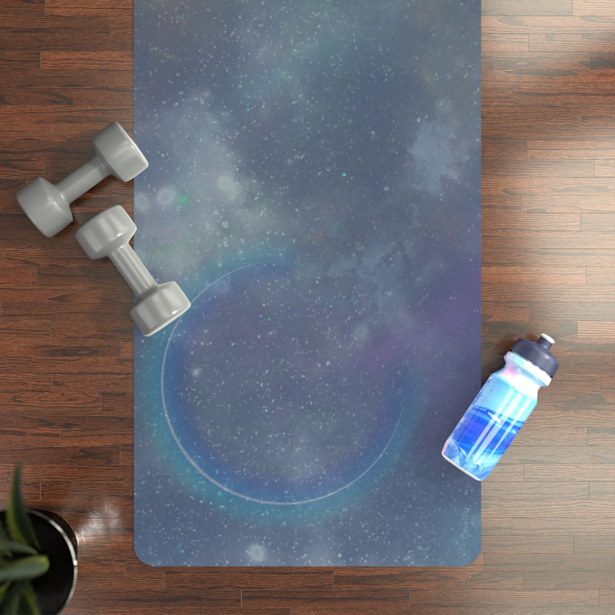 Solar Lights Space Yoga Mat