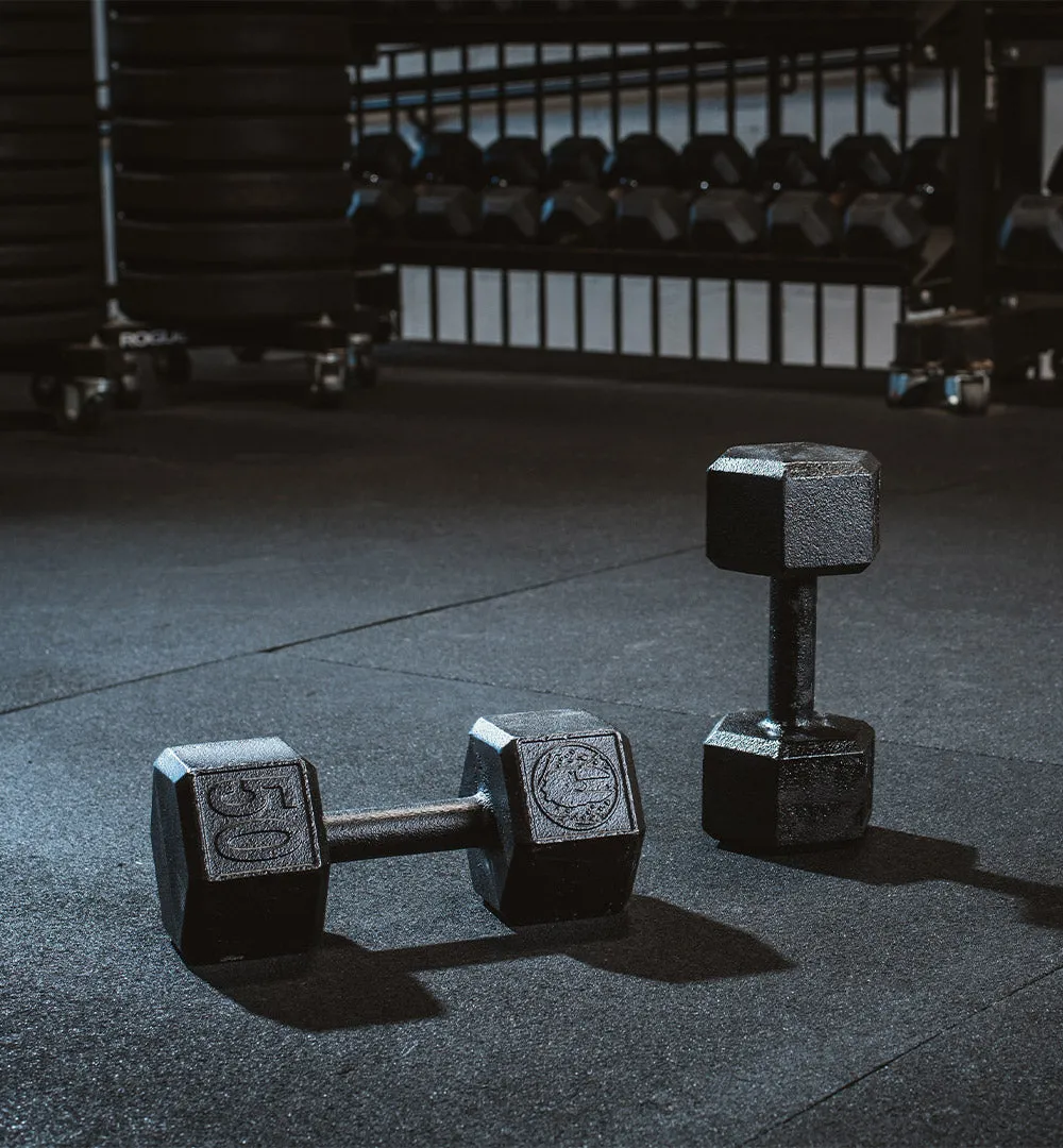 SPARTAN Hex Steel Dumbbell