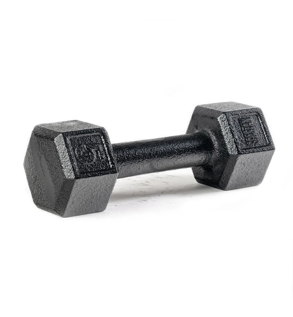 SPARTAN Hex Steel Dumbbell